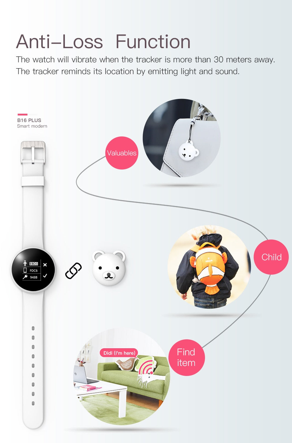 Black Technology Smart Bracelet B16