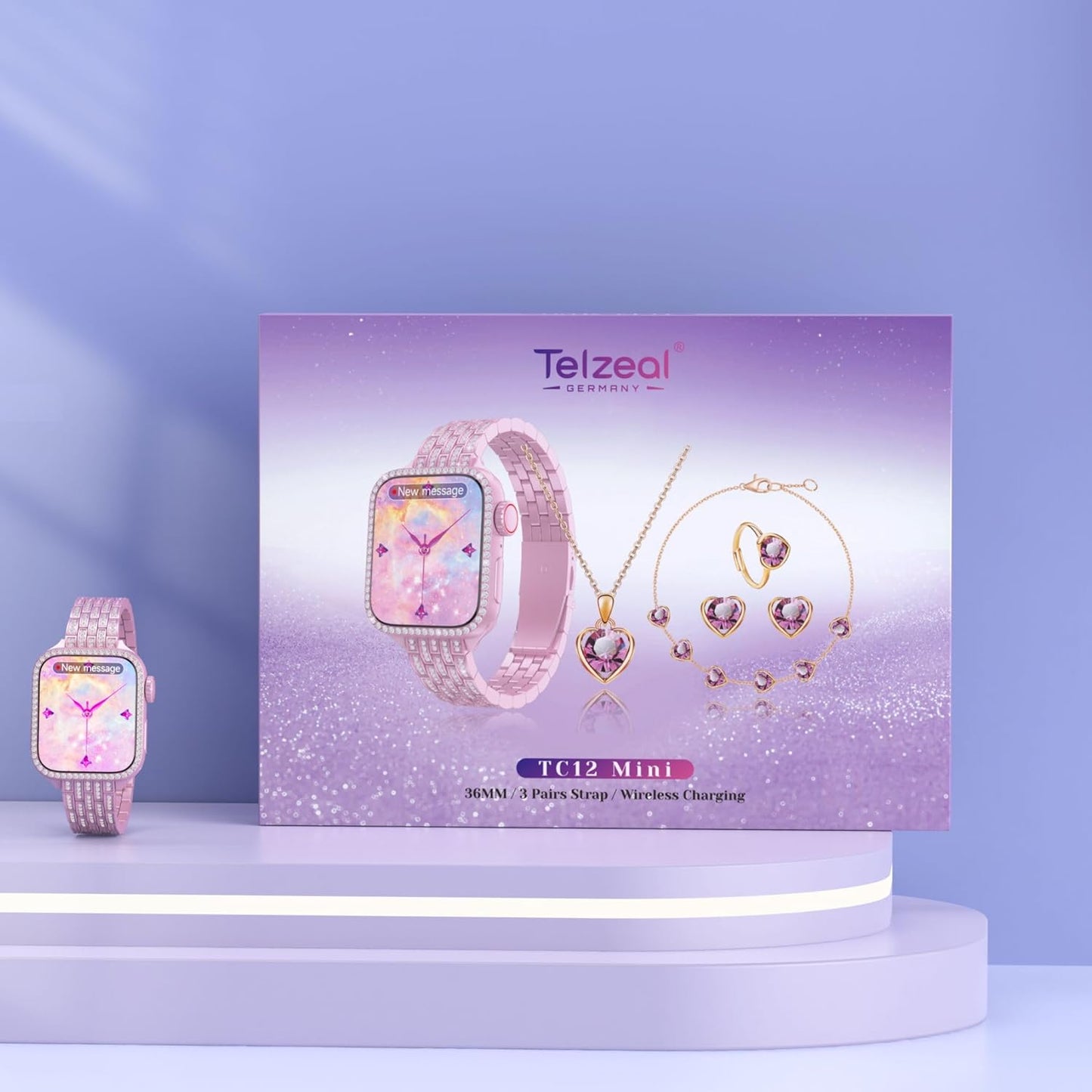 Telzeal TC12 Mini Smartwatch