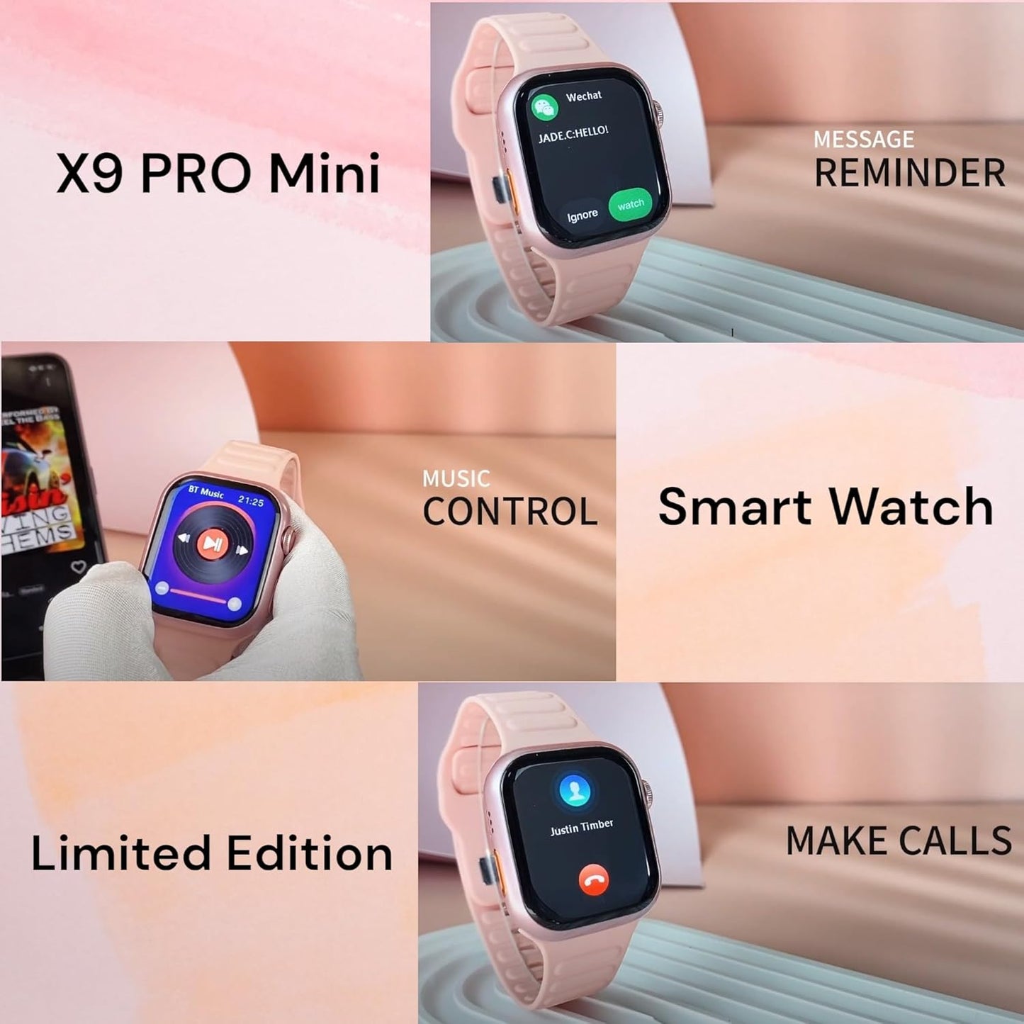 X9 Pro Mini Smart Watch