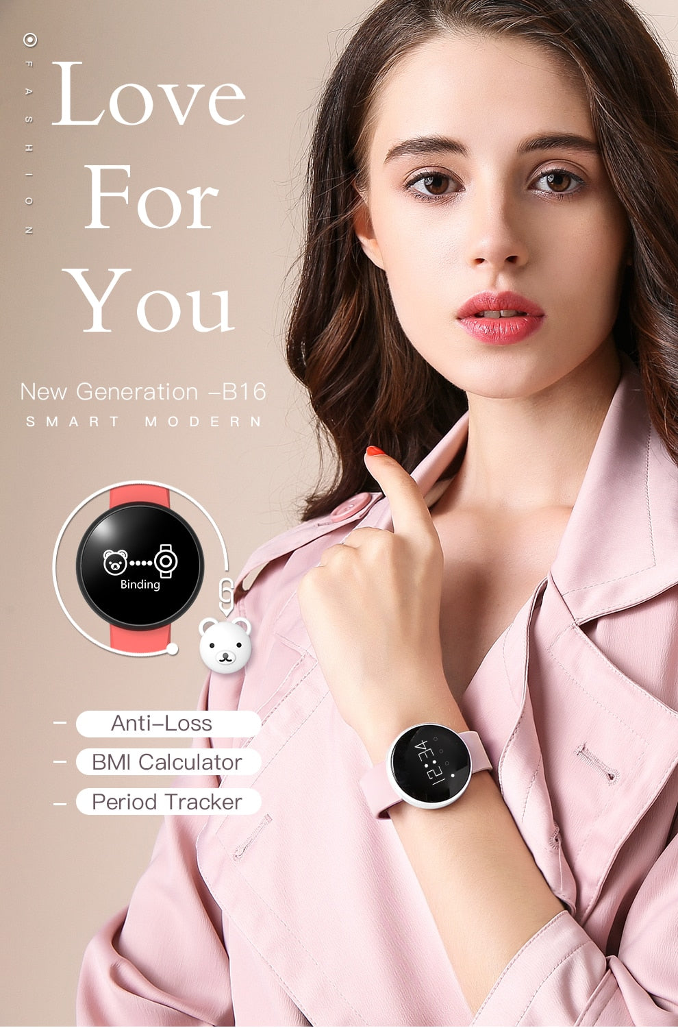 Black Technology Smart Bracelet B16