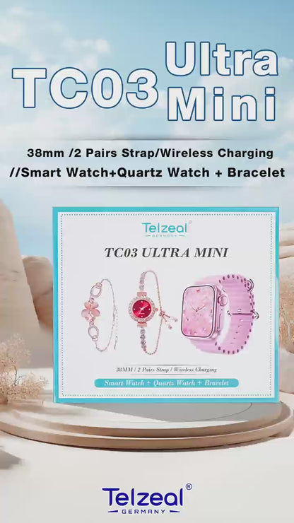 TC03 Ultra Mini Smart Watch